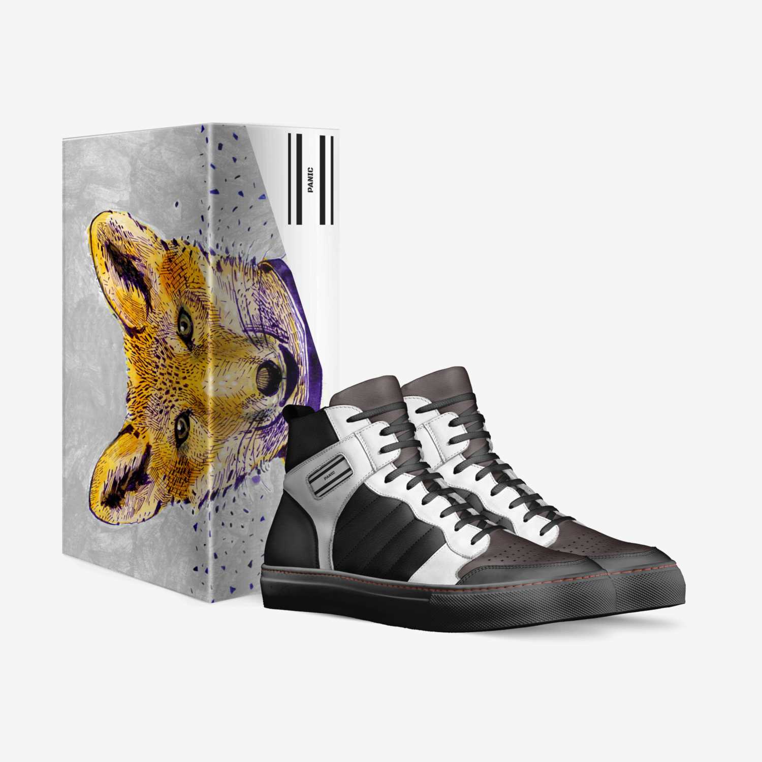 PANIC custom made in Italy shoes by Simon Barr | Box view