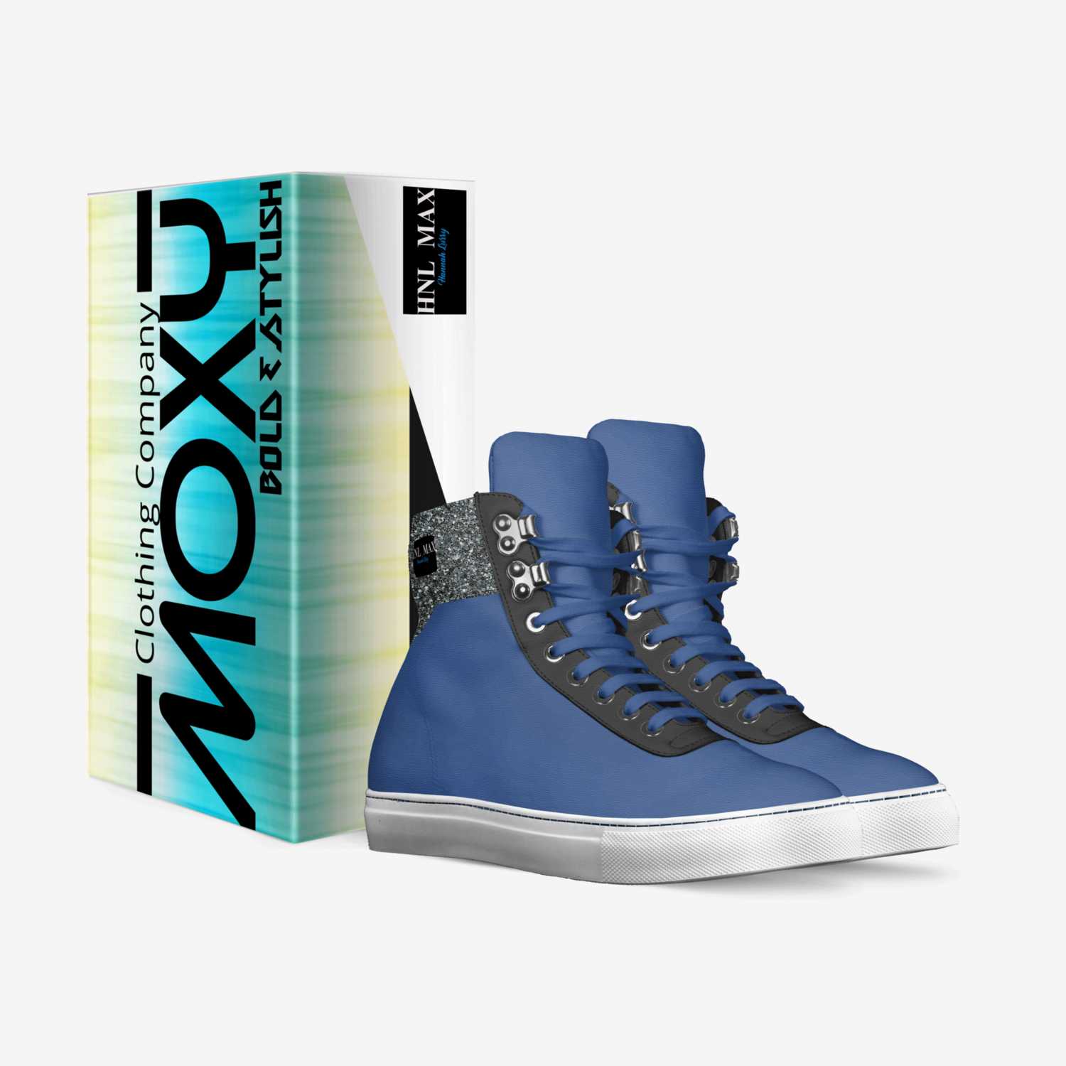 HNL Max custom made in Italy shoes by Moxy Clothing Co. | Box view