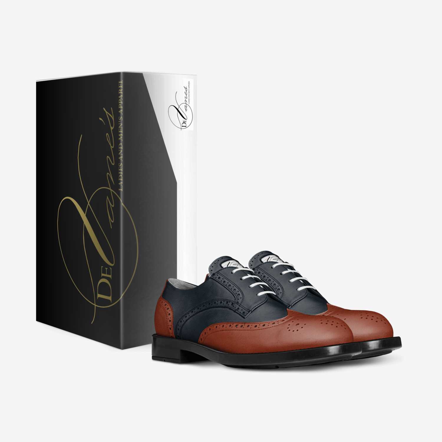De'Vane's custom made in Italy shoes by Trevor Mcdonald | Box view