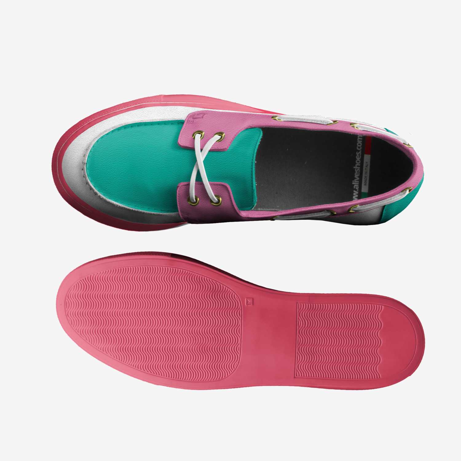 ALCY custom made in Italy shoes by Amber Li | Top view