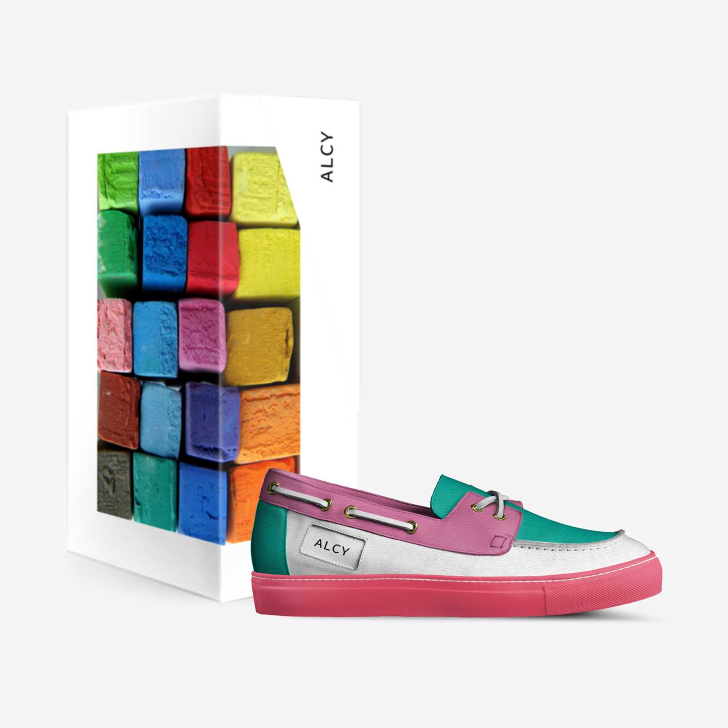 ALCY custom made in Italy shoes by Amber Li | Box view