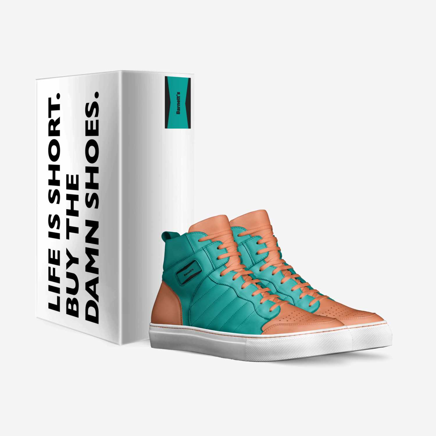 Barnett's custom made in Italy shoes by Kaden Barnett | Box view