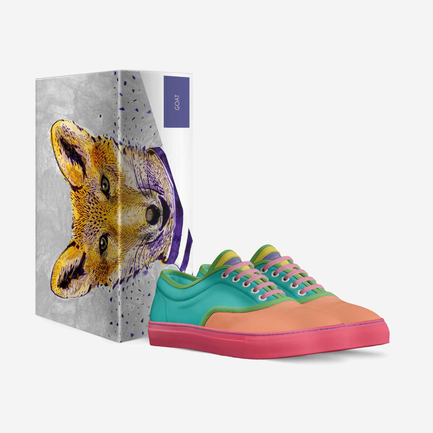 GOAT custom made in Italy shoes by Brice Hayden | Box view