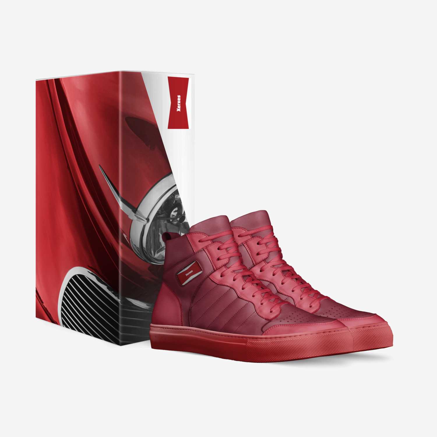 Xerxes custom made in Italy shoes by Eric Ridgeway | Box view