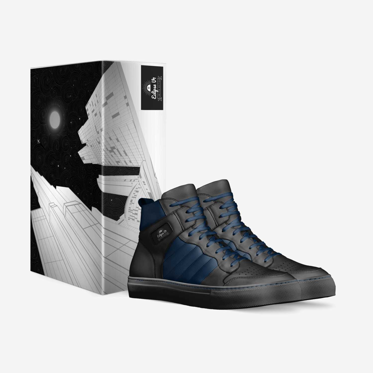 Eclipse V1 custom made in Italy shoes by Riley Daughton | Box view