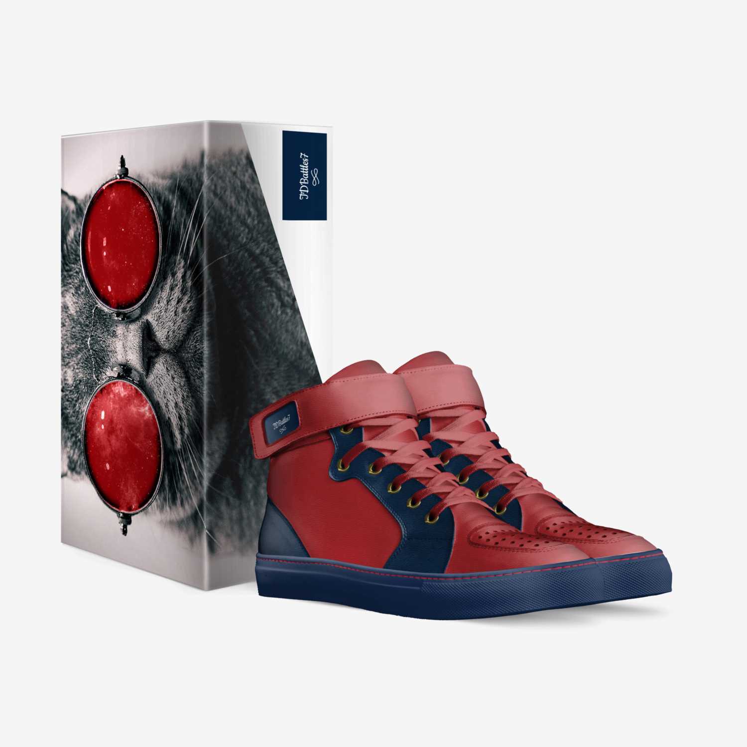 TDBattles7 custom made in Italy shoes by Brody Winton | Box view