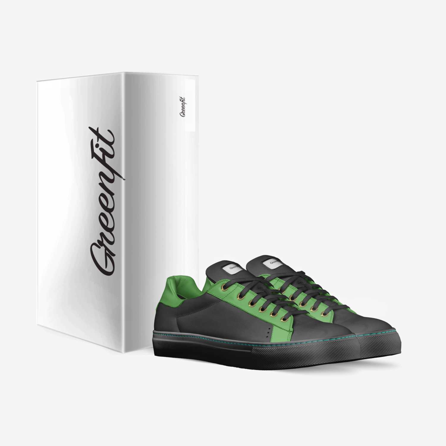 GreenFit custom made in Italy shoes by Shenique Clarke | Box view