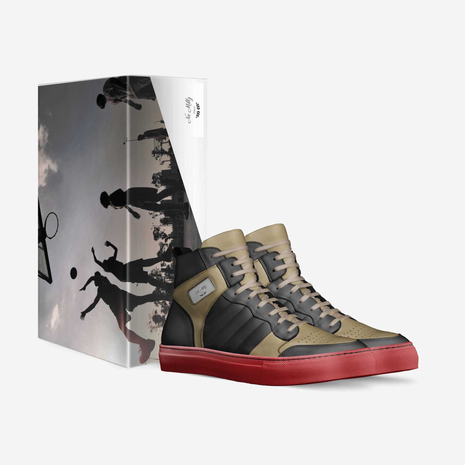 Ne Millz custom made in Italy shoes by Ahdrene Gray | Box view