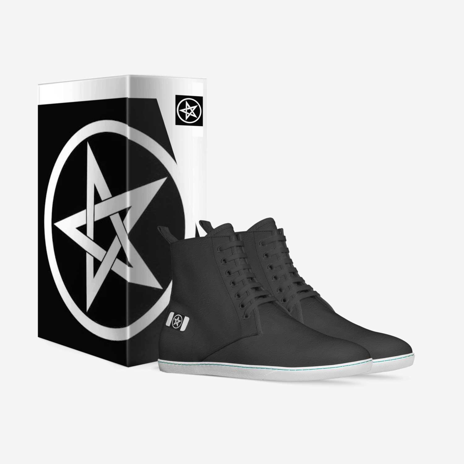 Pentagram  custom made in Italy shoes by Harrison Gallard | Box view