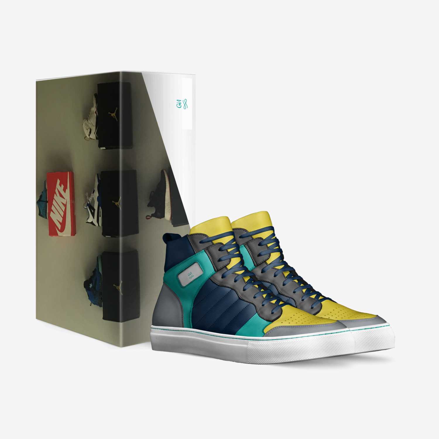 Gi1 custom made in Italy shoes by Gian Iacuele | Box view