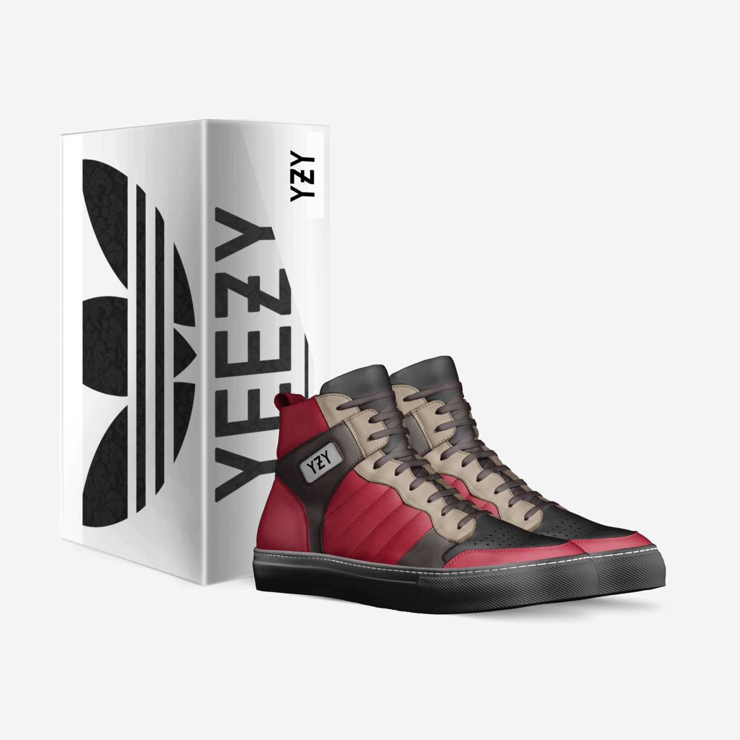 yezzy 2.0 custom made in Italy shoes by Emi Shamilov | Box view