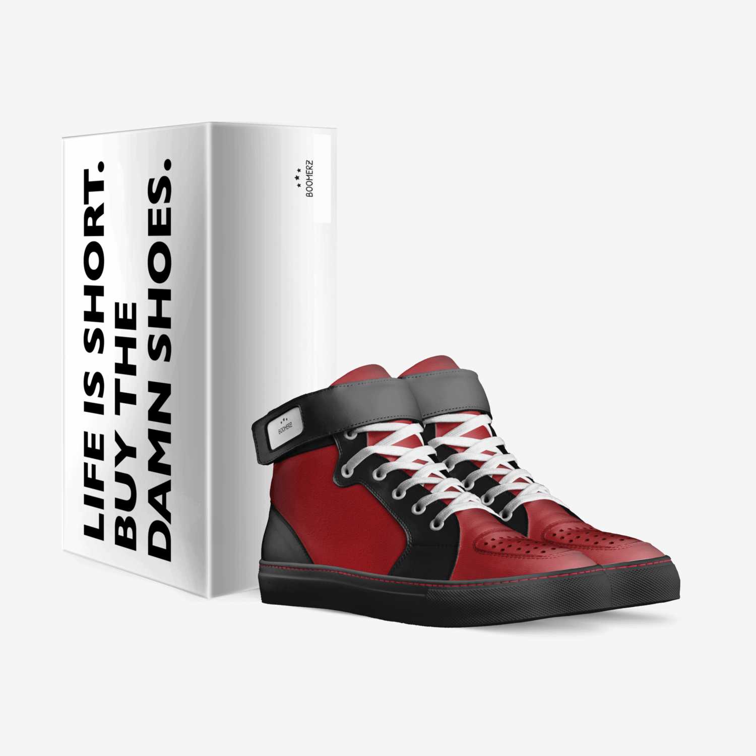 Boomerz custom made in Italy shoes by Lazaro Marquez | Box view