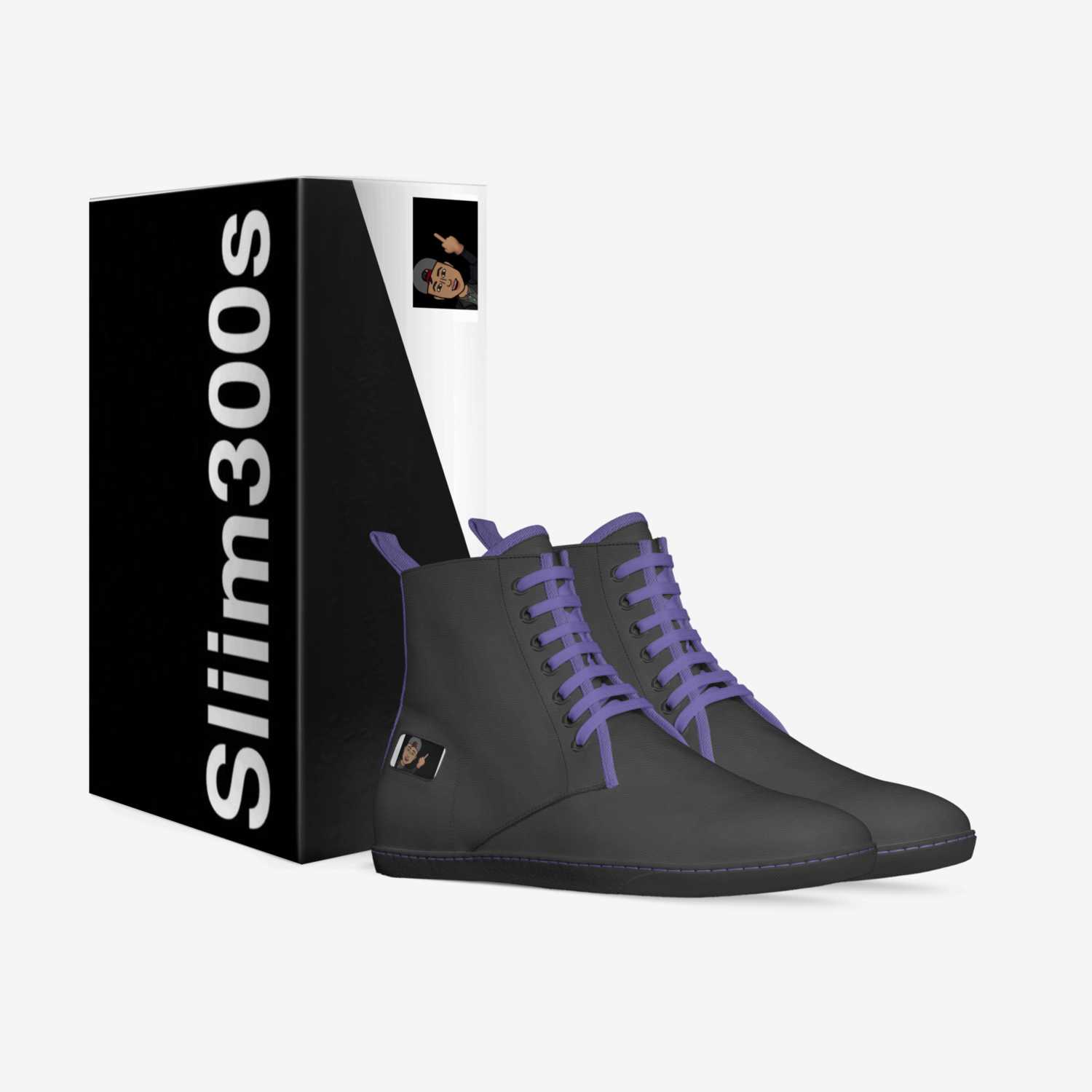 Sliim300s  custom made in Italy shoes by Cornelia Moore | Box view