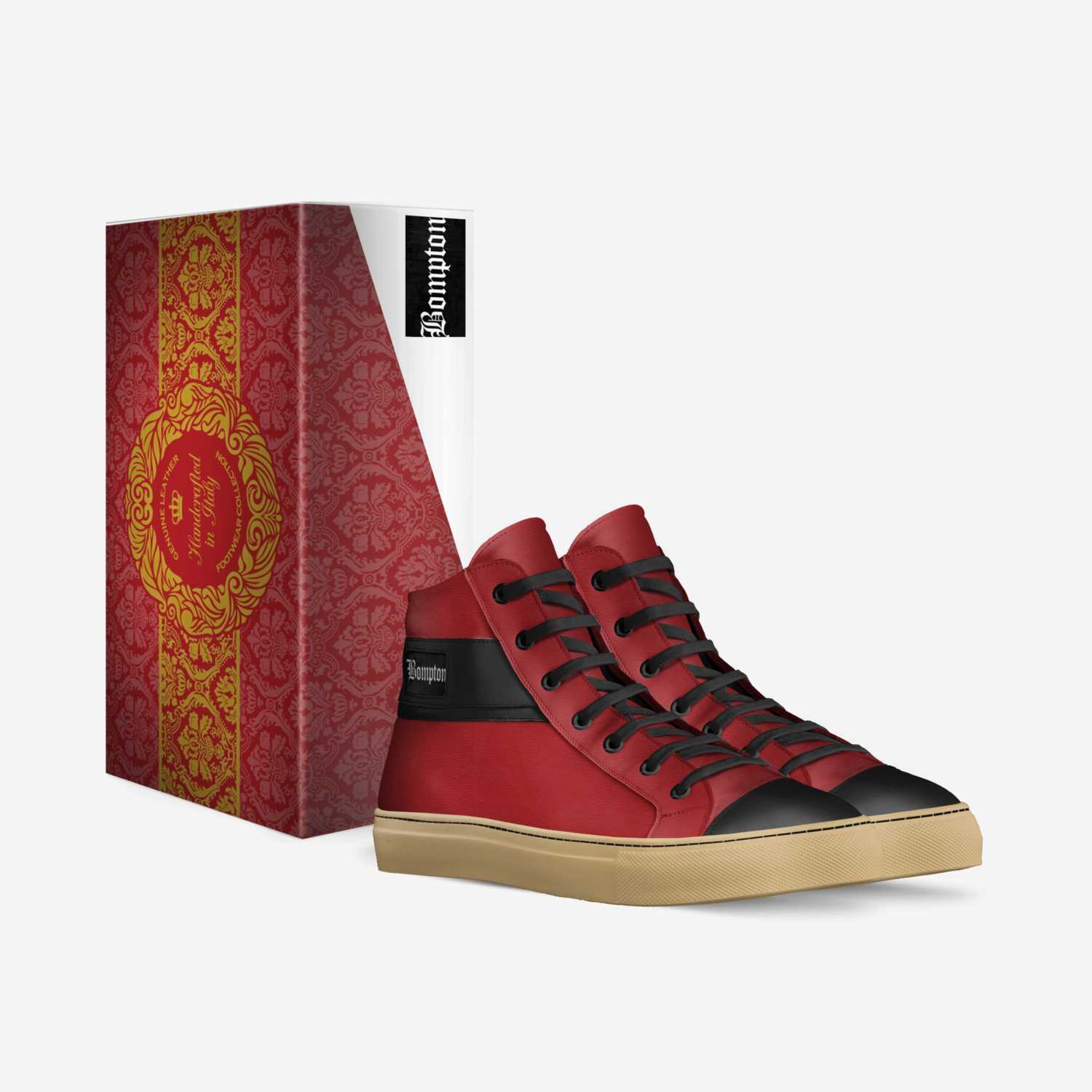 Sharingan custom made in Italy shoes by Eduardo | Box view