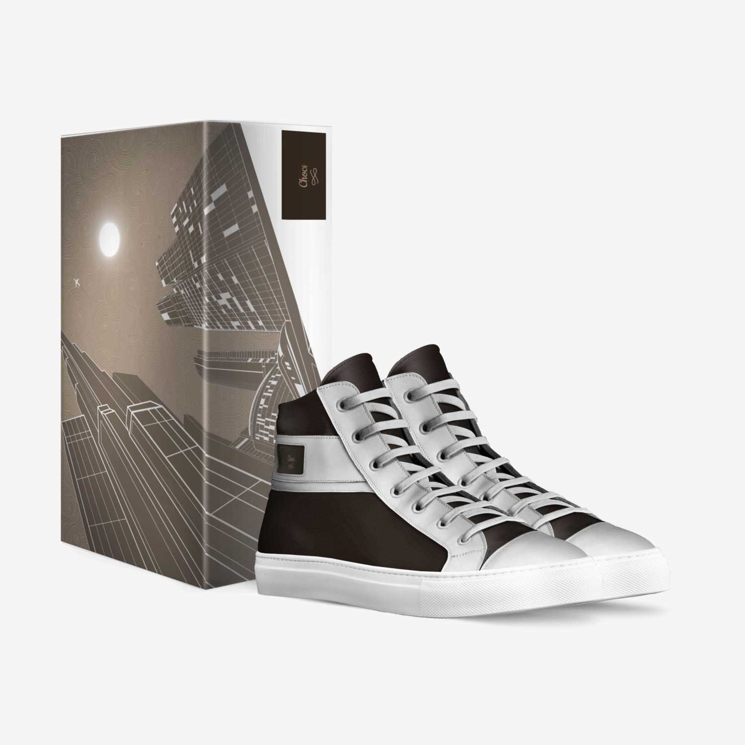 Chocs custom made in Italy shoes by Latonya | Box view
