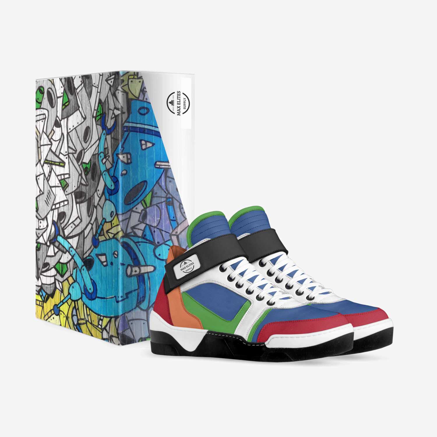 Max elites custom made in Italy shoes by Eligh | Box view