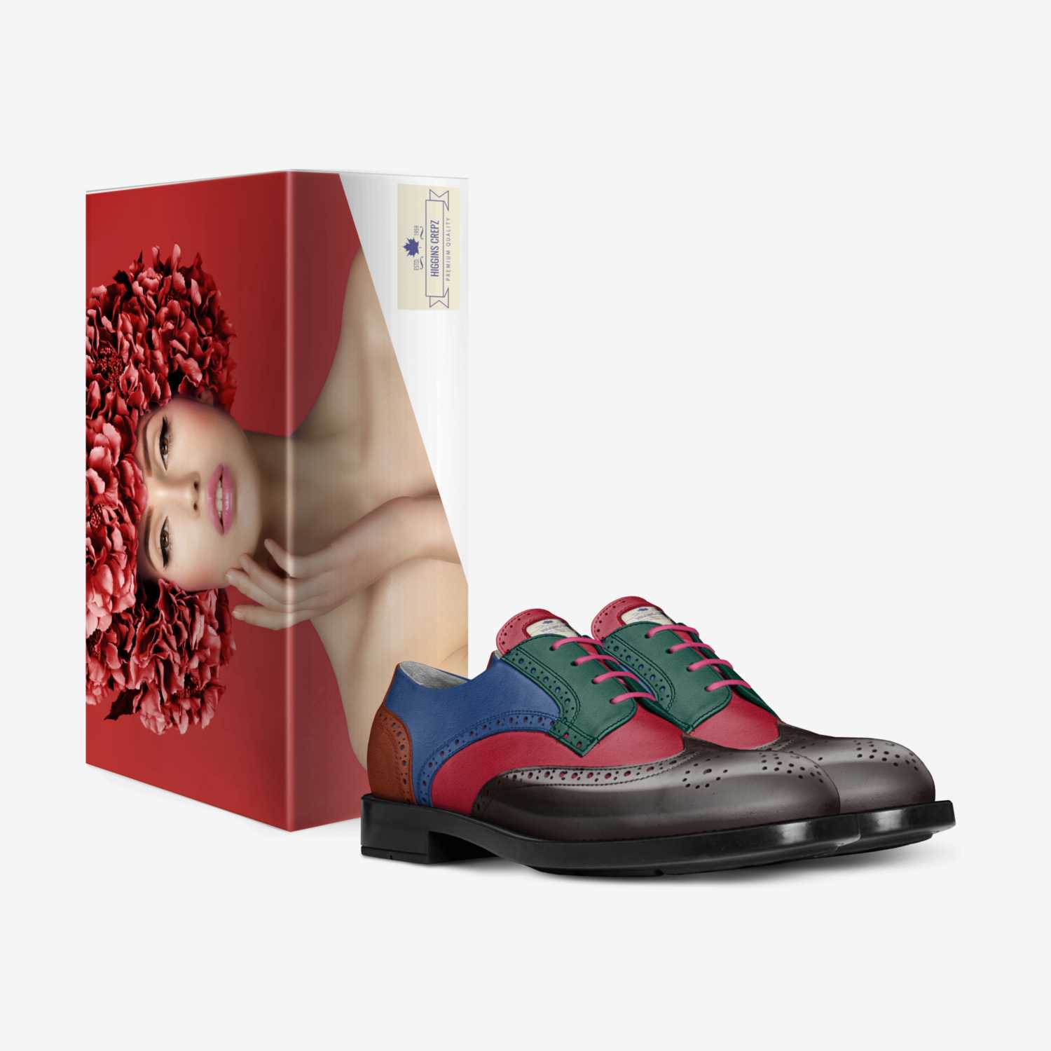 Higgins Crepz custom made in Italy shoes by Luke Higgins | Box view