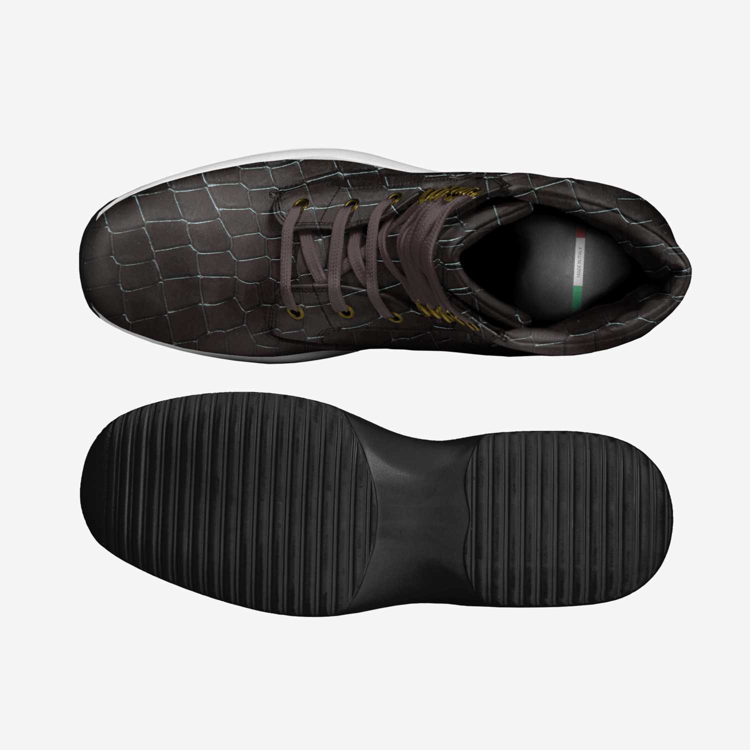 Charles H Mason custom made in Italy shoes by Sarastine Richey | Top view