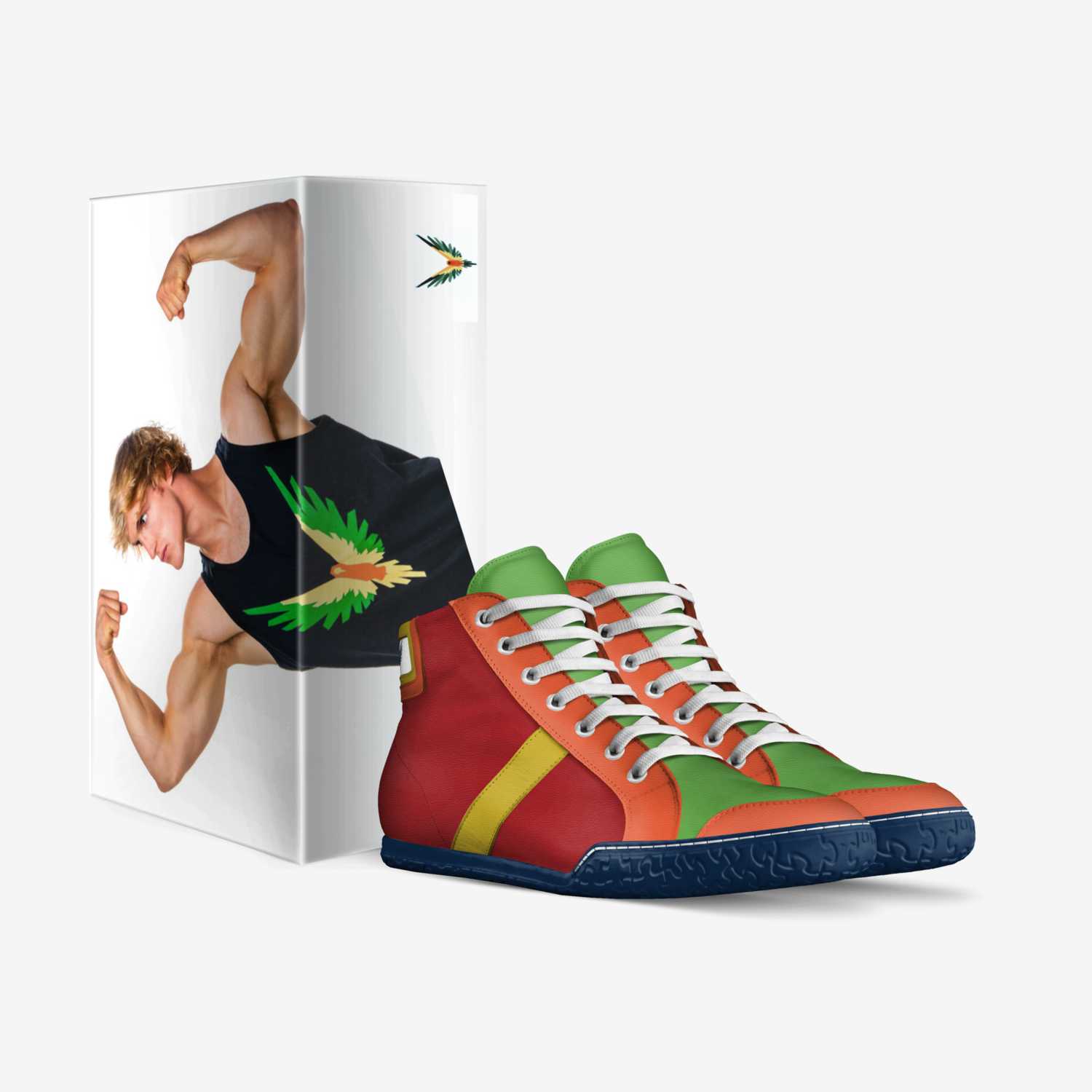 Maverick custom made in Italy shoes by Dj Bonales | Box view