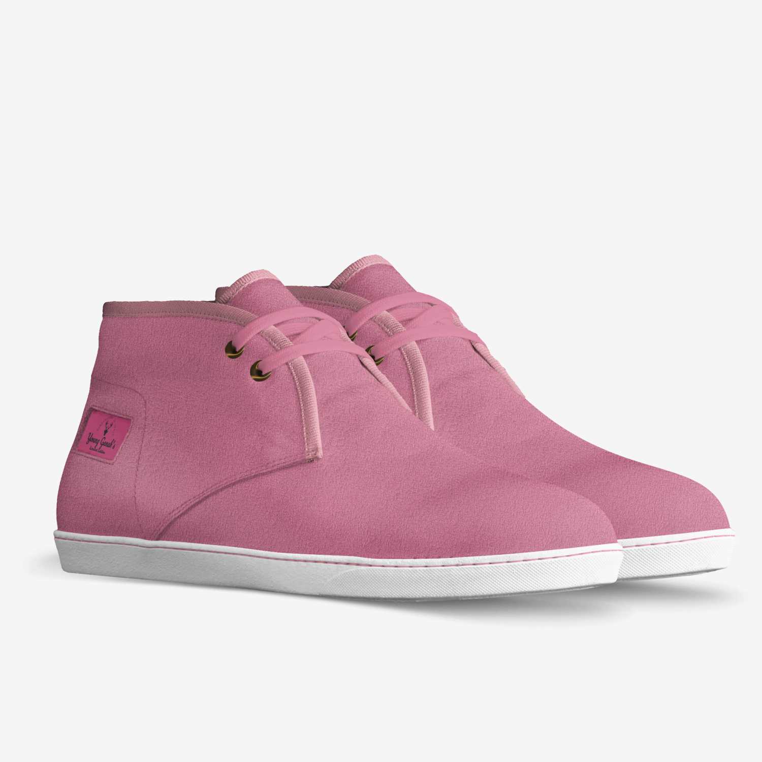 Young Genah's custom made in Italy shoes by Krishain Allen | Double view