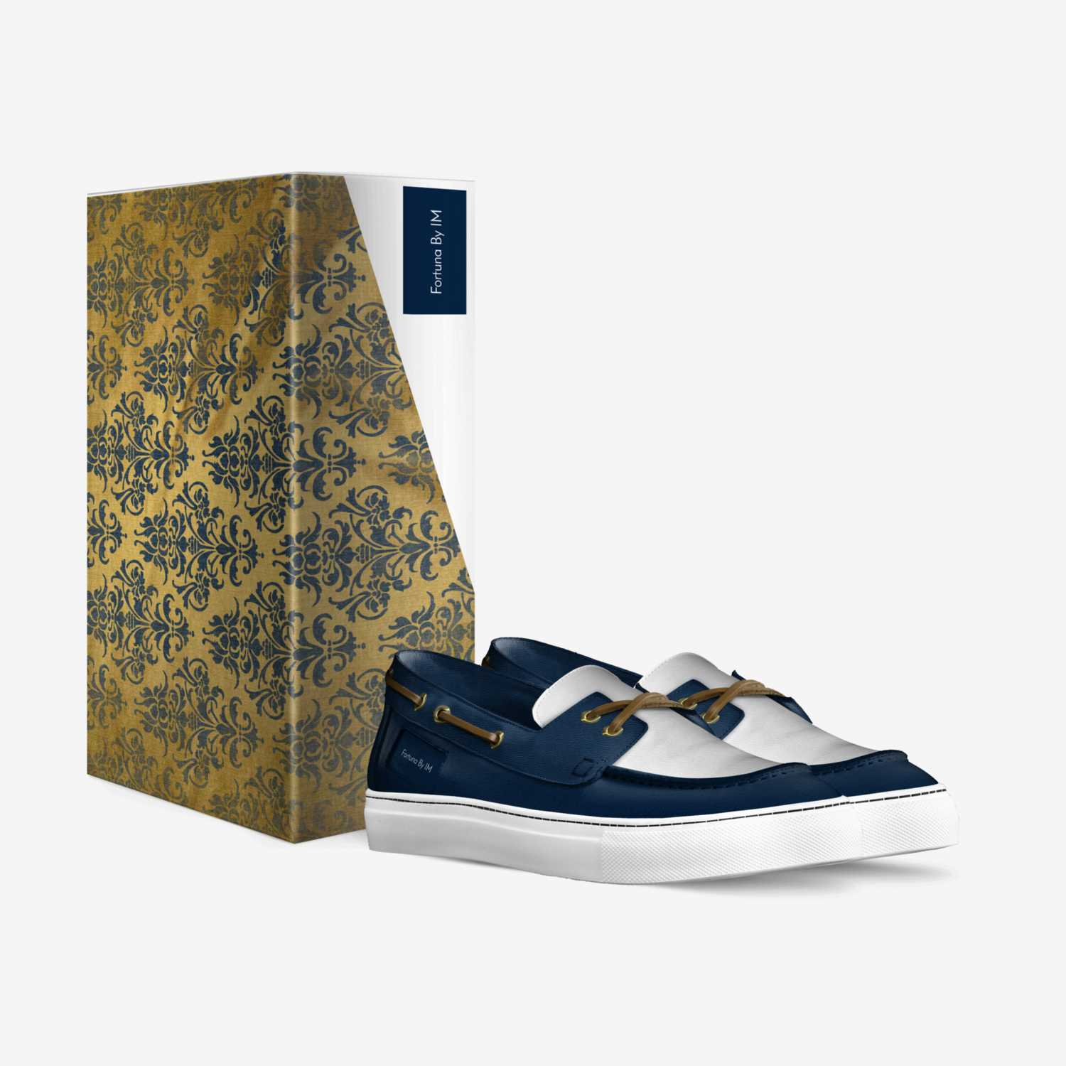 Fortuna By IM custom made in Italy shoes by Ilyas | Box view