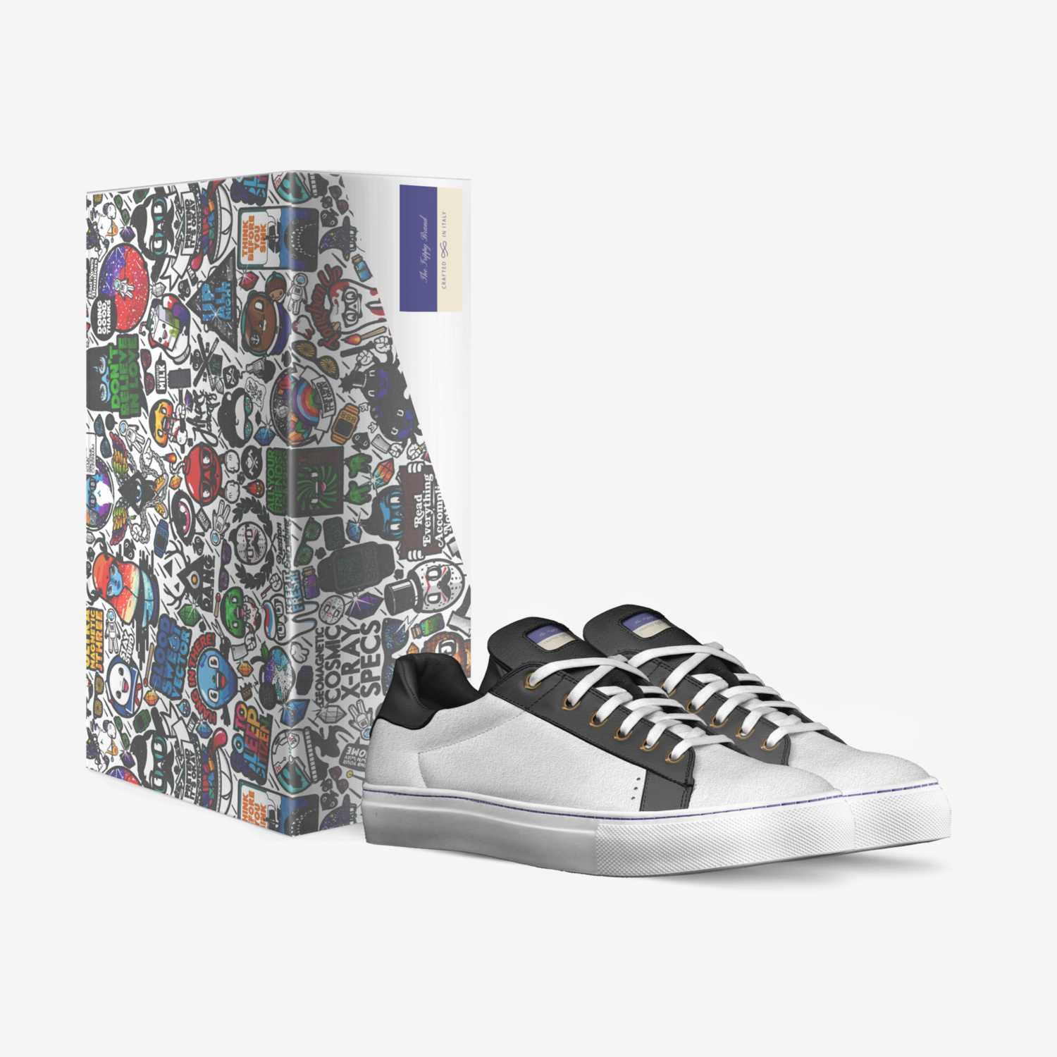 The Trippy Brand custom made in Italy shoes by Lorenzo Gaitan | Box view