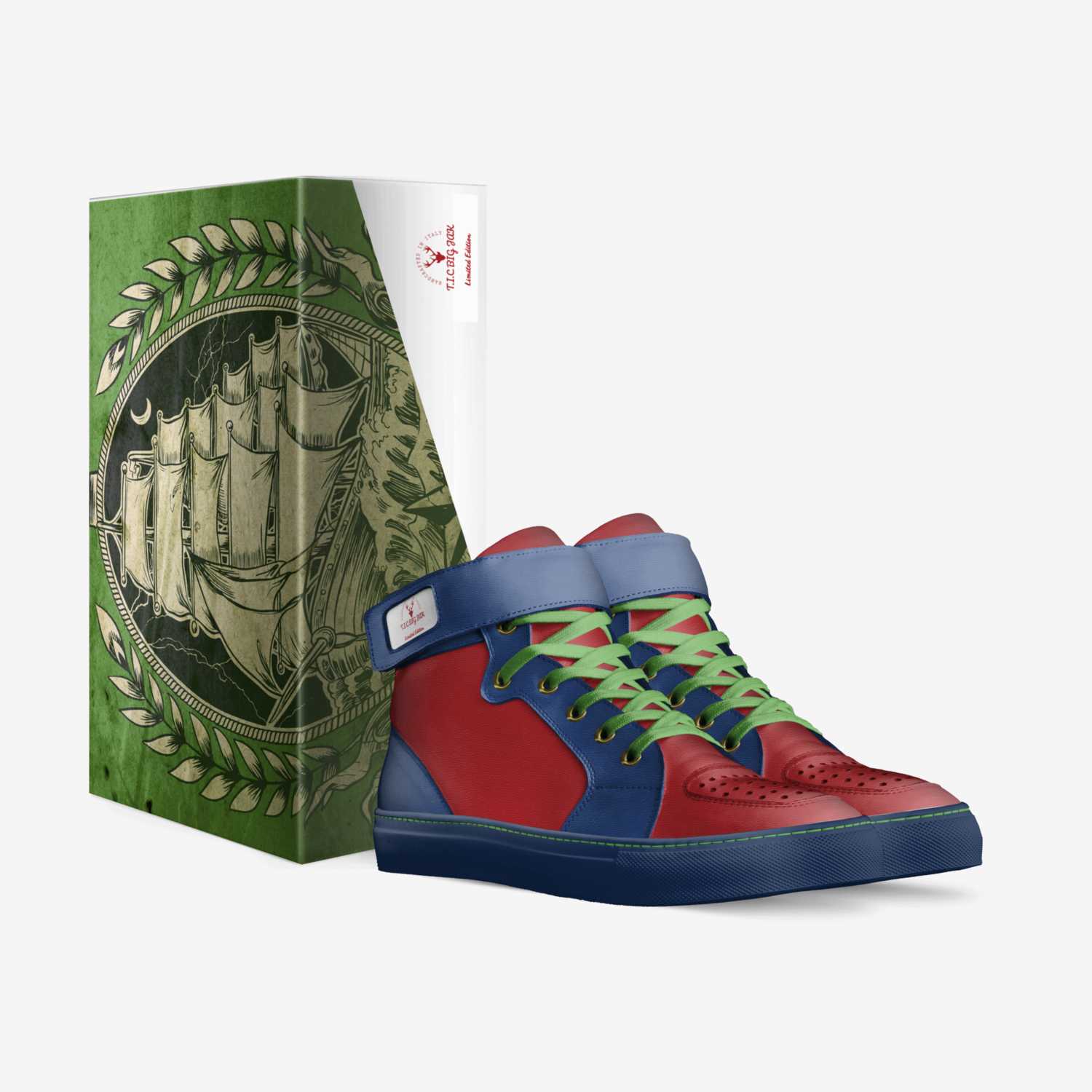 T.I.C BIG JAK custom made in Italy shoes by Jadon Alexander Kytle | Box view