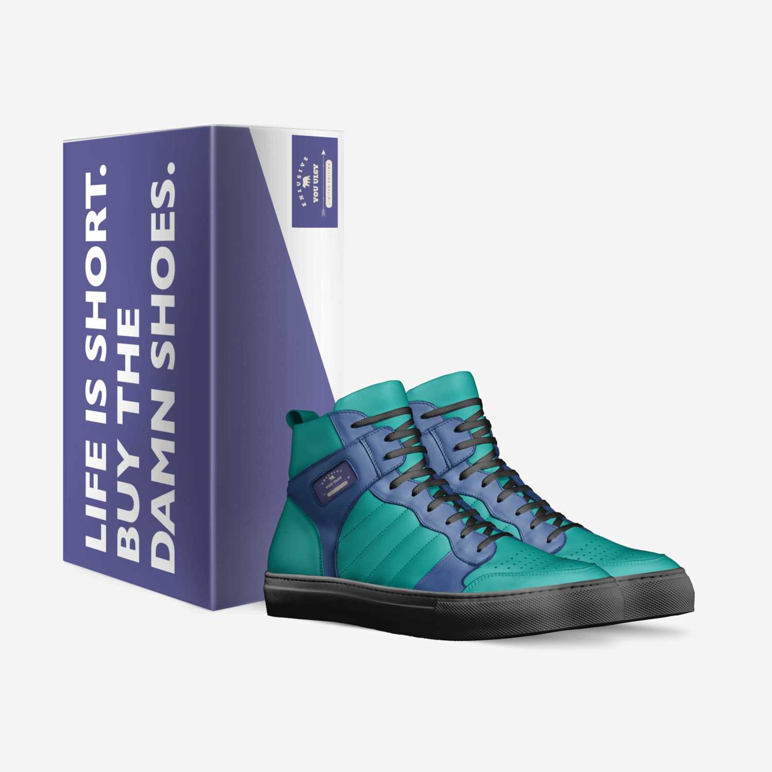 You ulgy  custom made in Italy shoes by Diamond Lewis | Box view