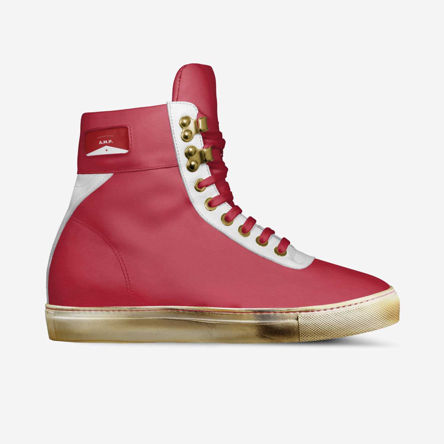 A.M.P. custom made in Italy shoes by 1080 P | Side view