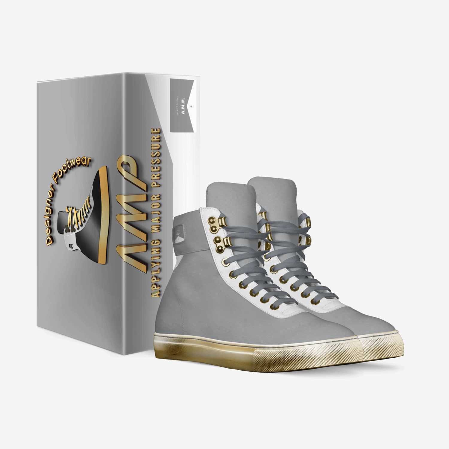 A.M.P. custom made in Italy shoes by 1080 P | Box view