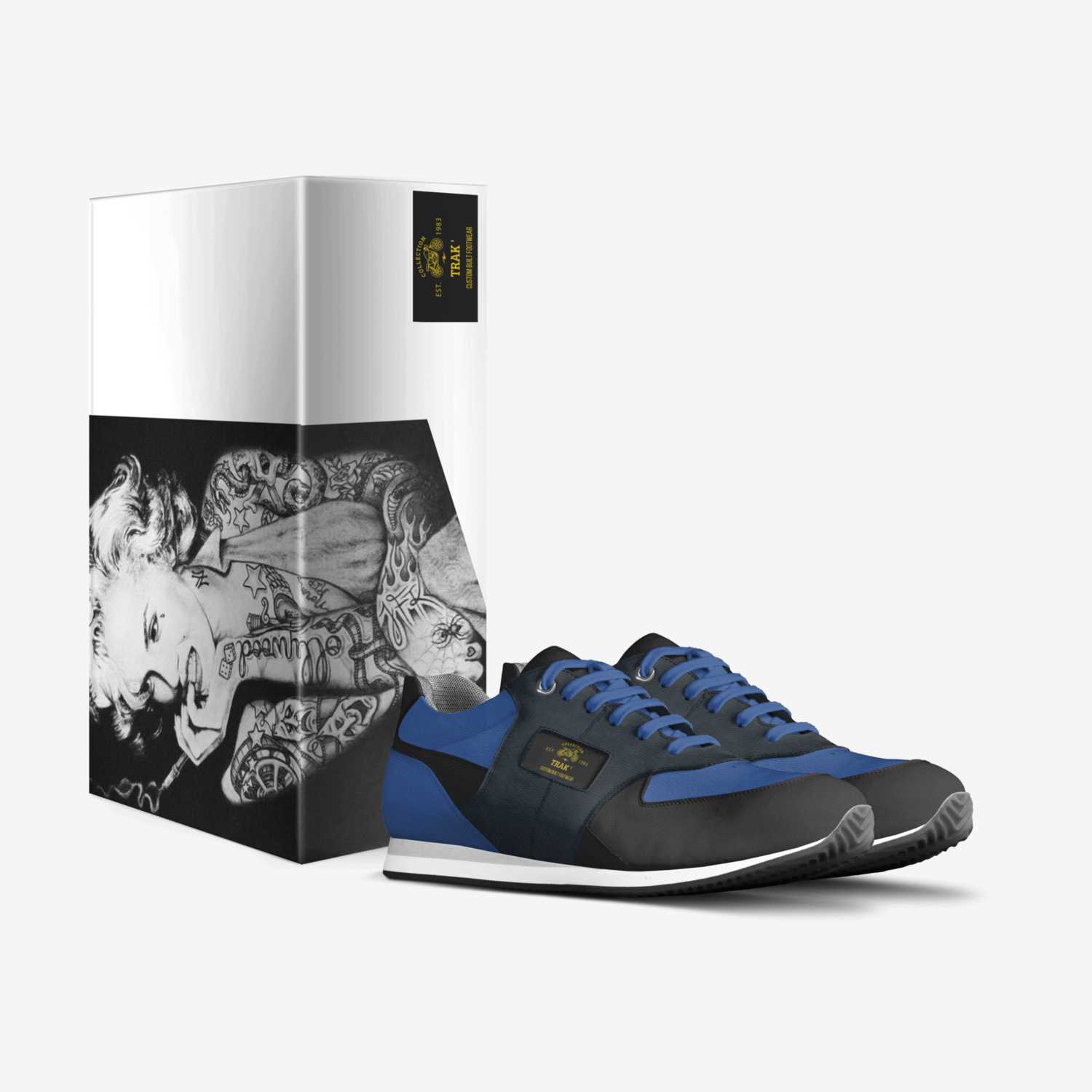 TRAK ' custom made in Italy shoes by Enki Morelli | Box view