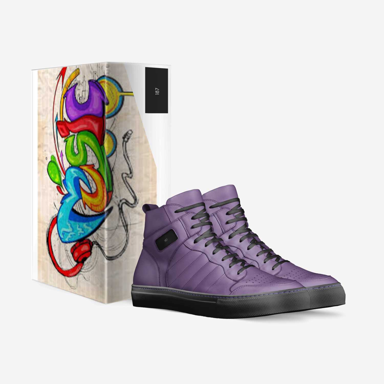 187  custom made in Italy shoes by Jayyfromthe187productions | Box view