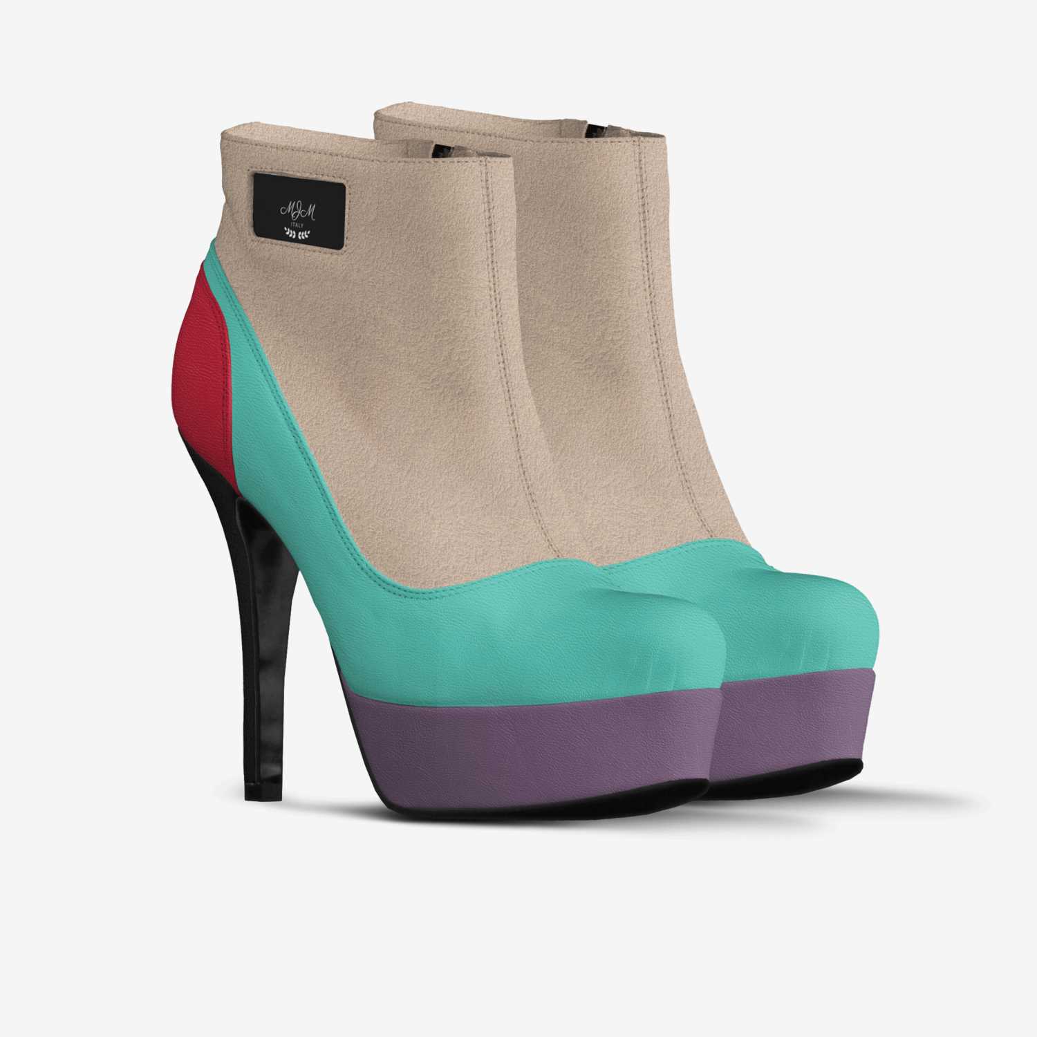 MJM custom made in Italy shoes by Mariam | Double view