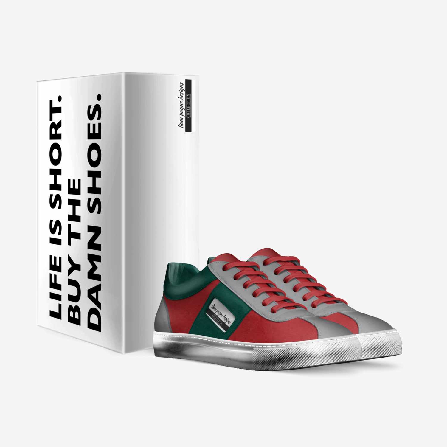 liam payne designs custom made in Italy shoes by Liam Payne | Box view