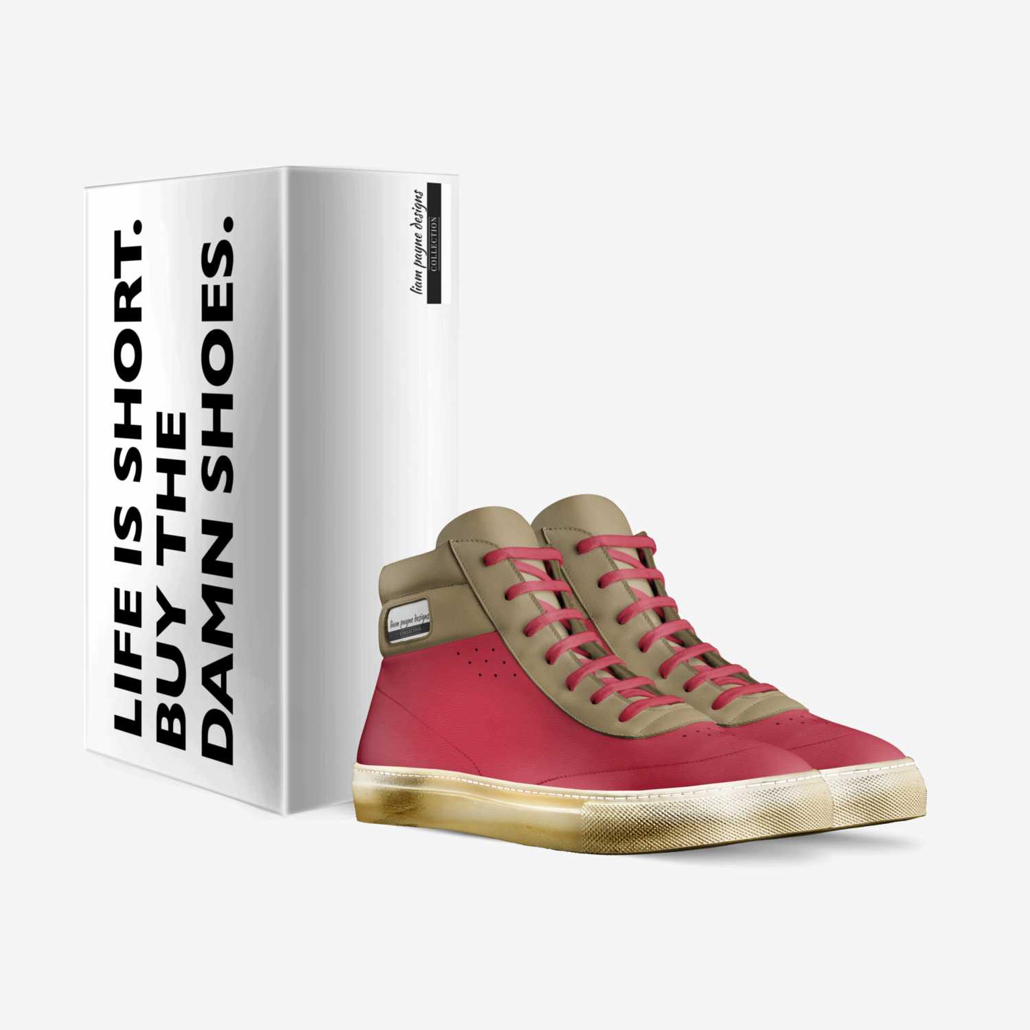 liam payne designs custom made in Italy shoes by Liam Payne | Box view
