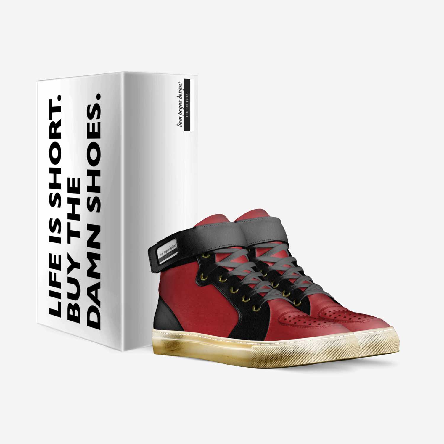 liam payne designs custom made in Italy shoes by Liam Payne | Box view