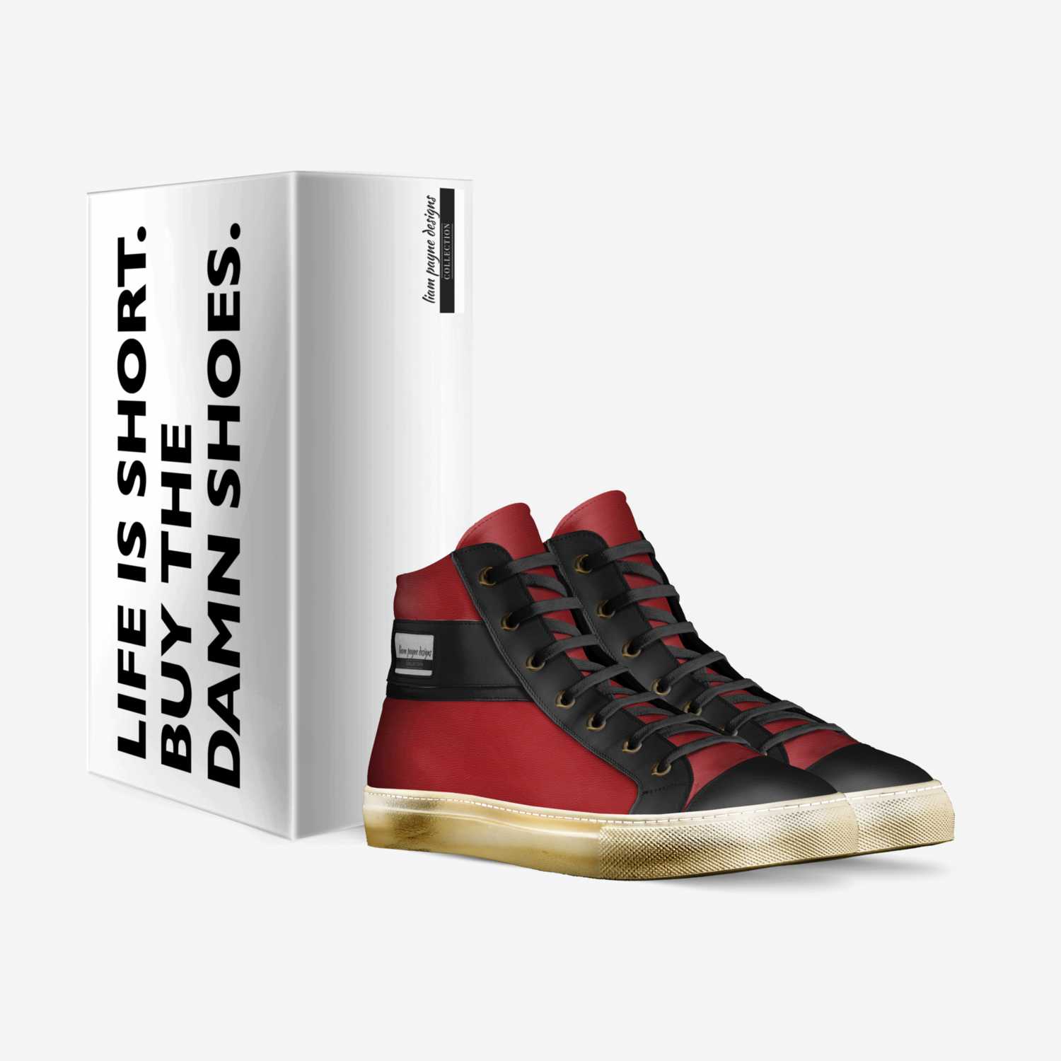 liam payne designs custom made in Italy shoes by Liam Payne | Box view