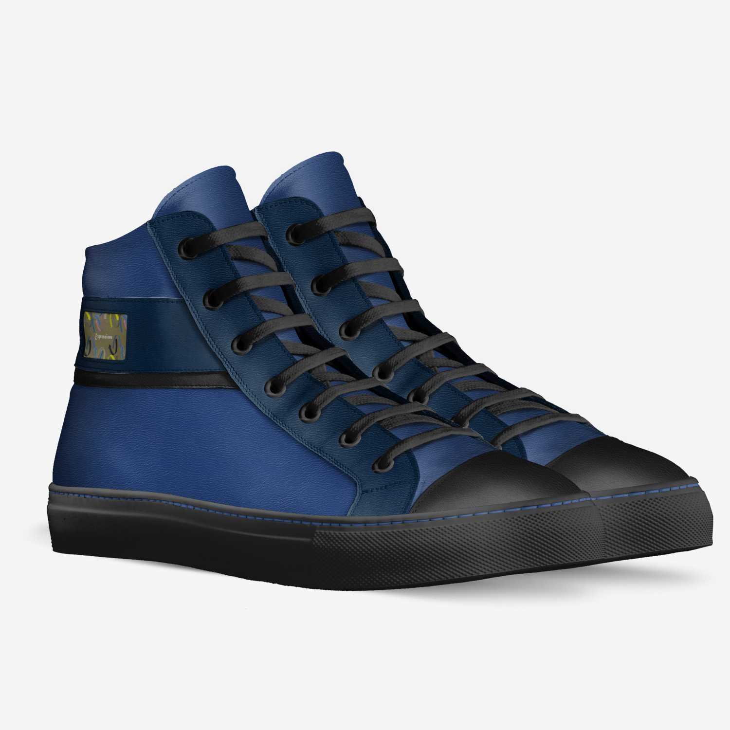 Expressions custom made in Italy shoes by Sherae Love | Double view