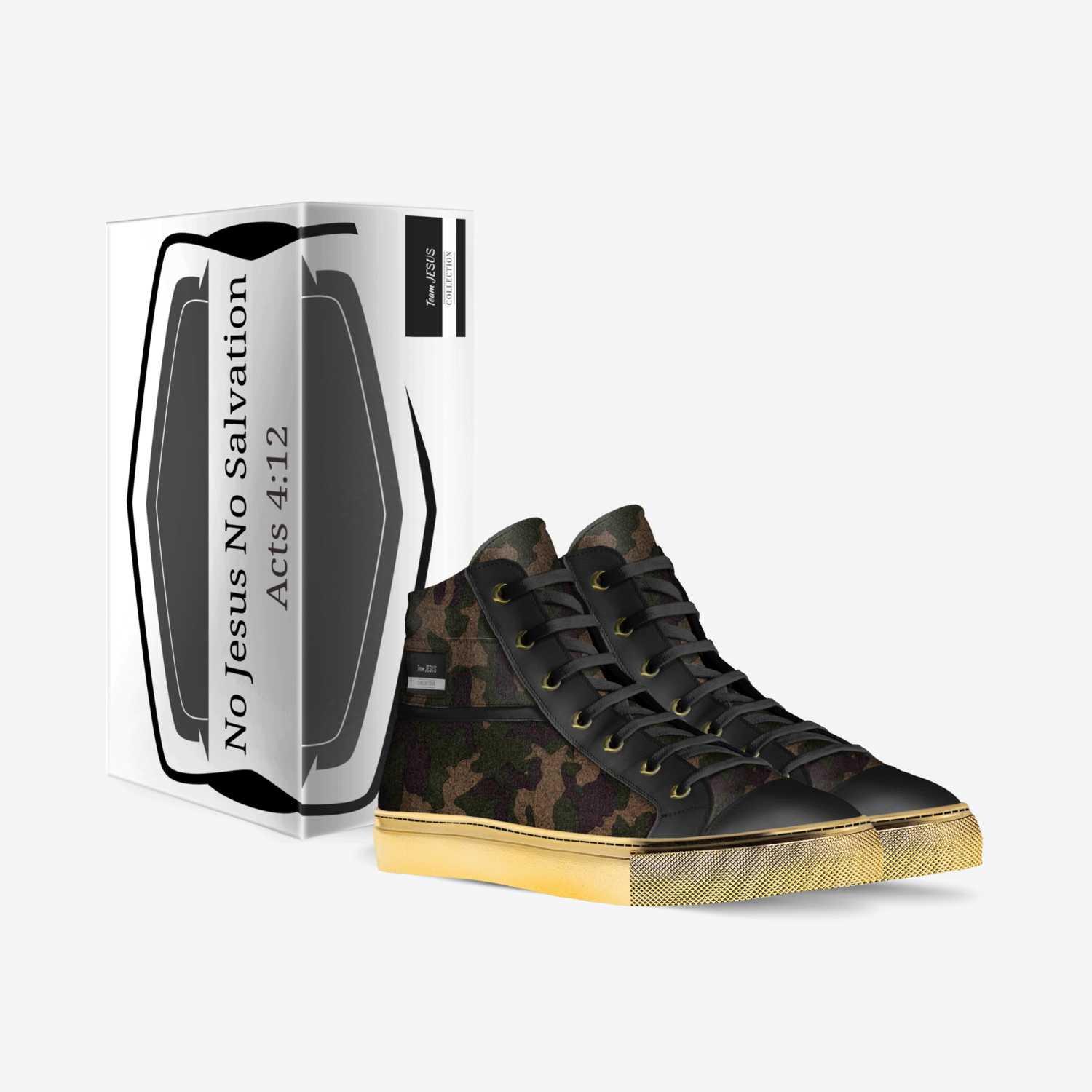J v s Cam custom made in Italy shoes by Josh Burris | Box view