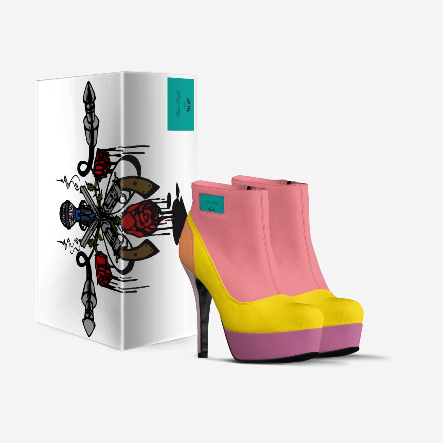 Karter Kartel custom made in Italy shoes by Azia | Box view