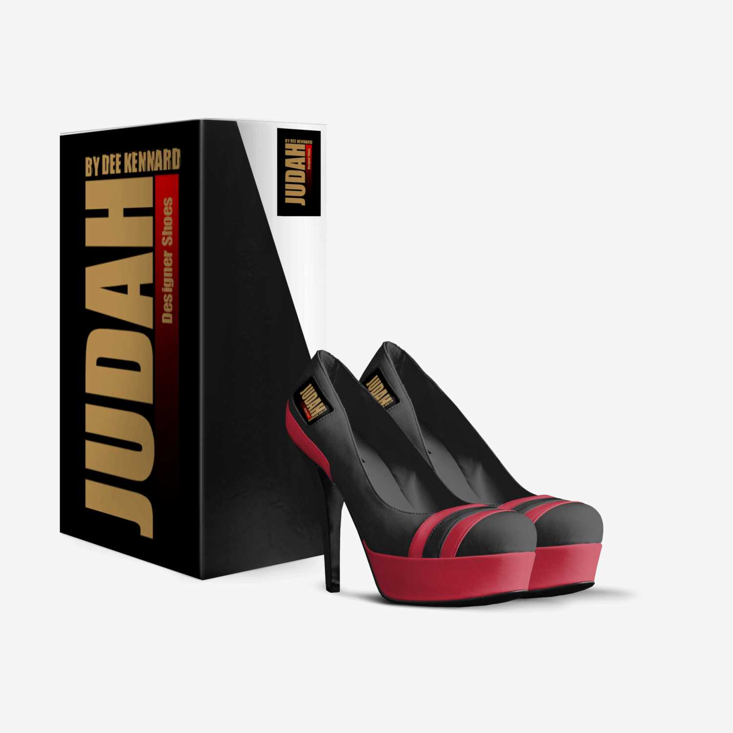 Judahwear Diva2017 custom made in Italy shoes by Dee Kennard | Box view