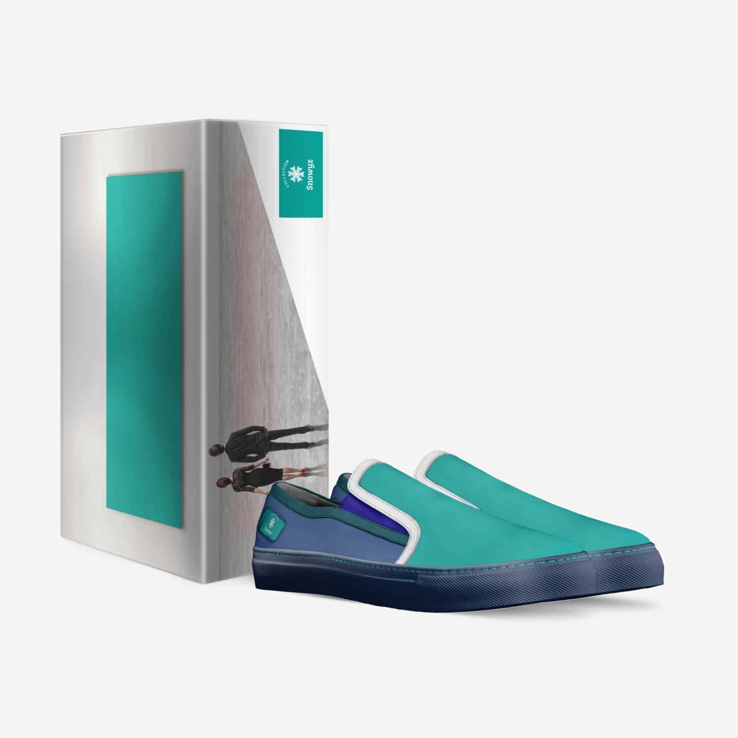 Hazzys custom made in Italy shoes by Kory Kosinski | Box view