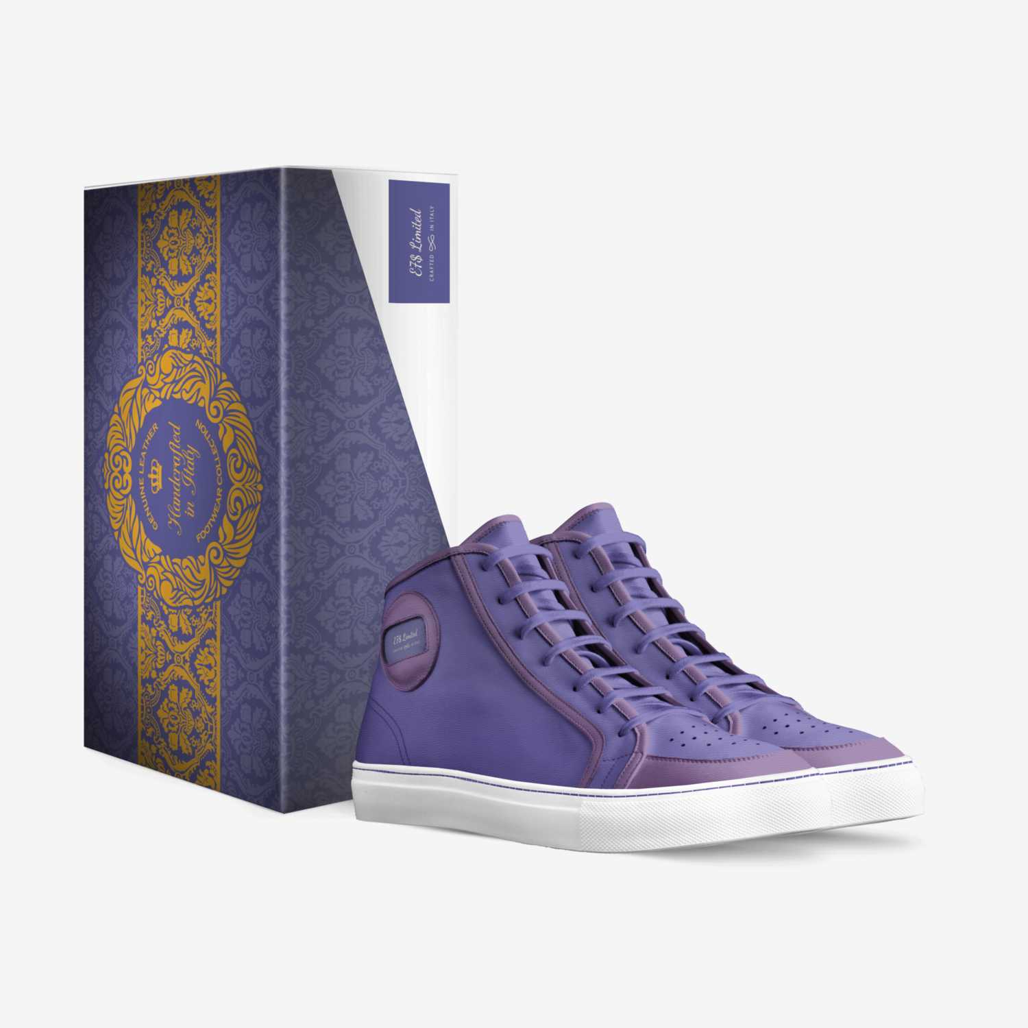 E7$ Limited custom made in Italy shoes by Lateef Williams | Box view