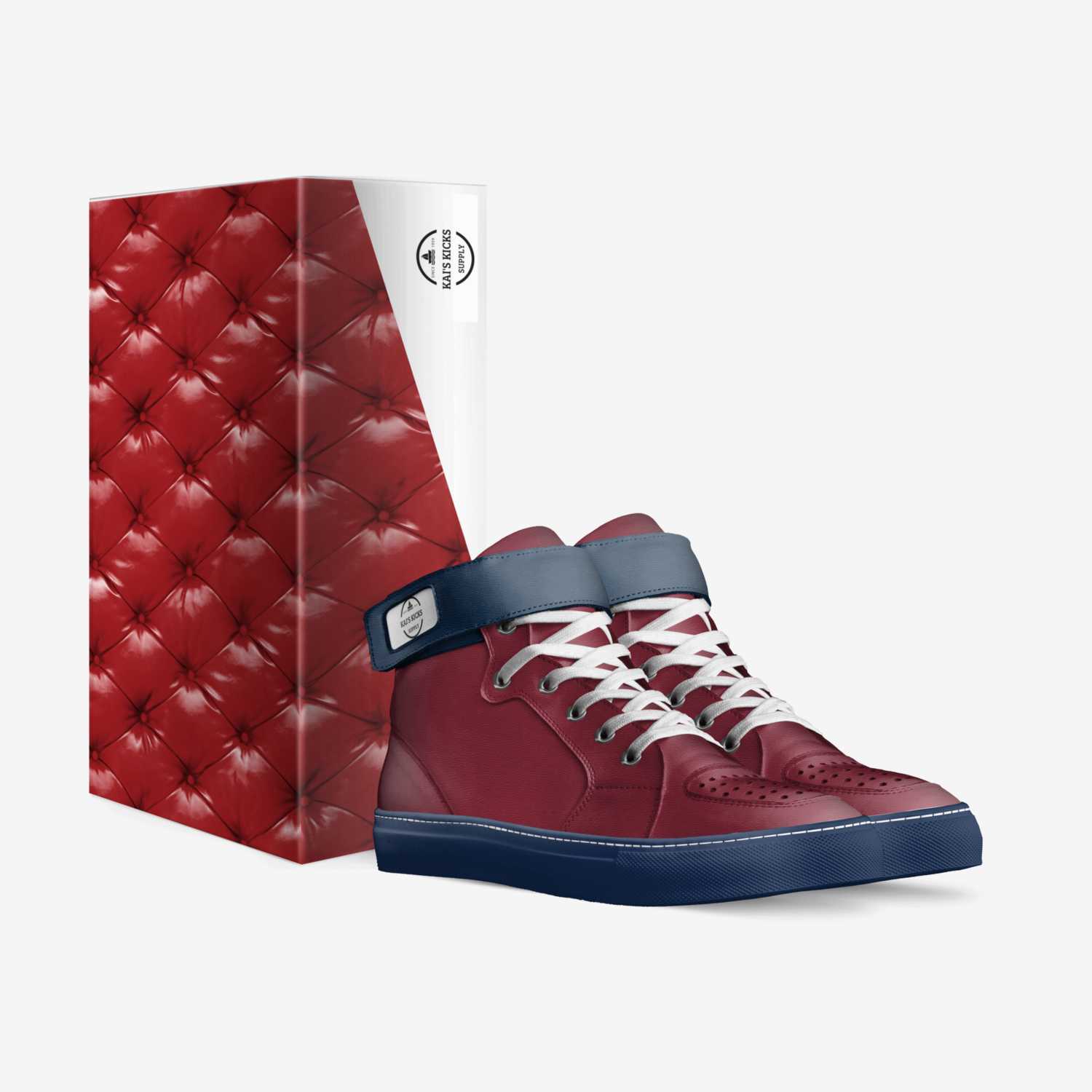 Kai's Kicks  custom made in Italy shoes by Jakaiyah Mcnair | Box view