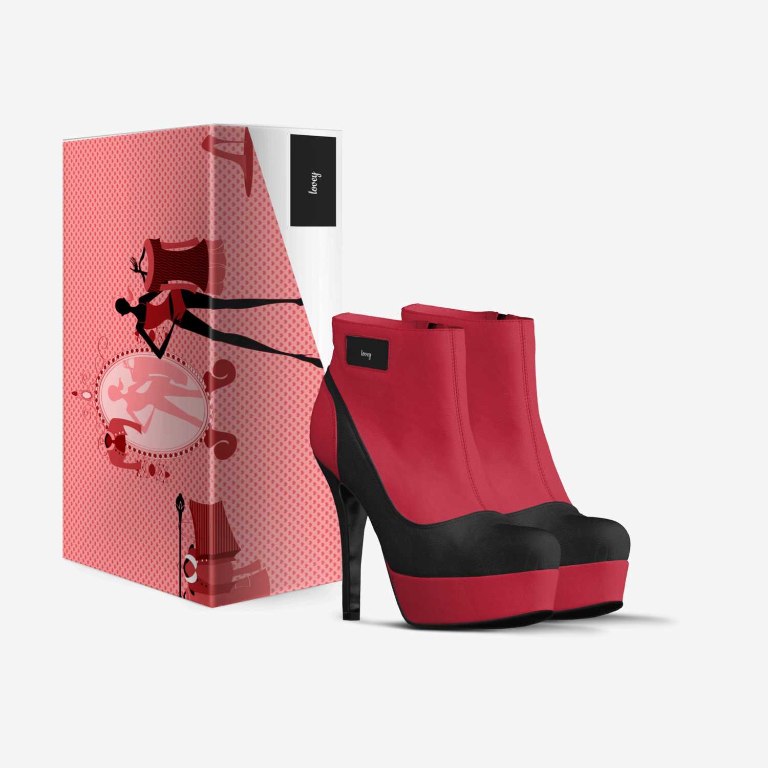 lovey  custom made in Italy shoes by Jkilah White | Box view