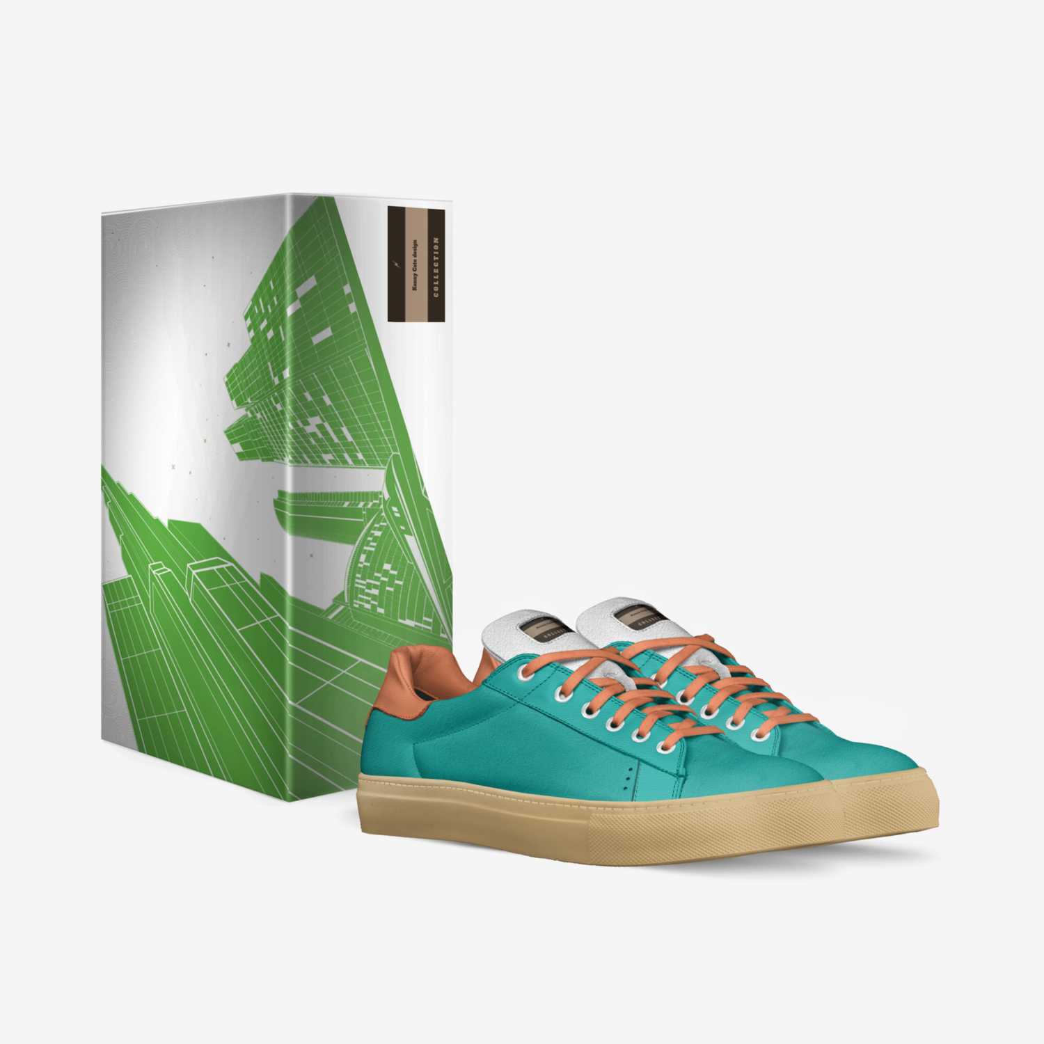 KC custom made in Italy shoes by Kenny J Cato | Box view