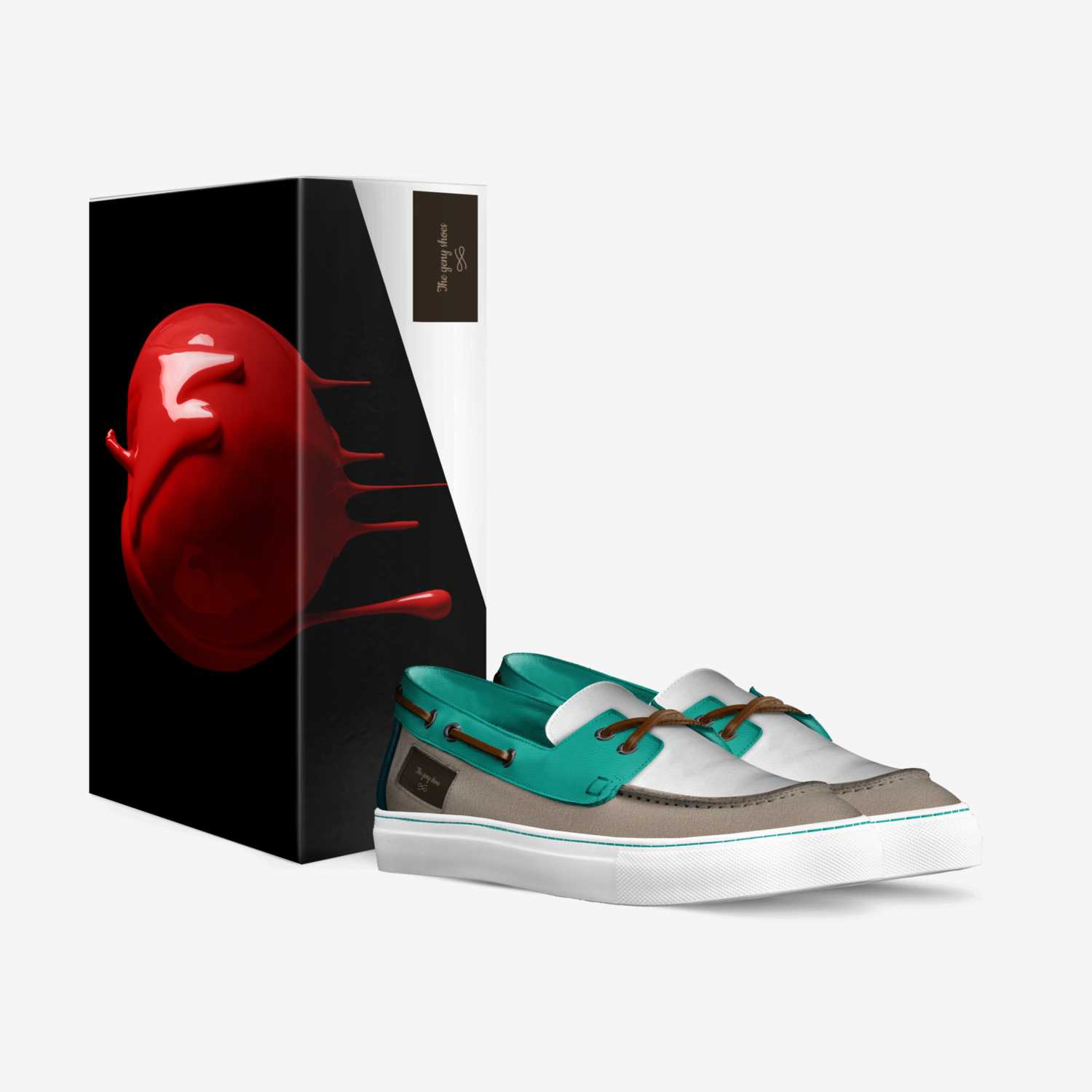 The geny shoes custom made in Italy shoes by Genesis Ortolaza | Box view