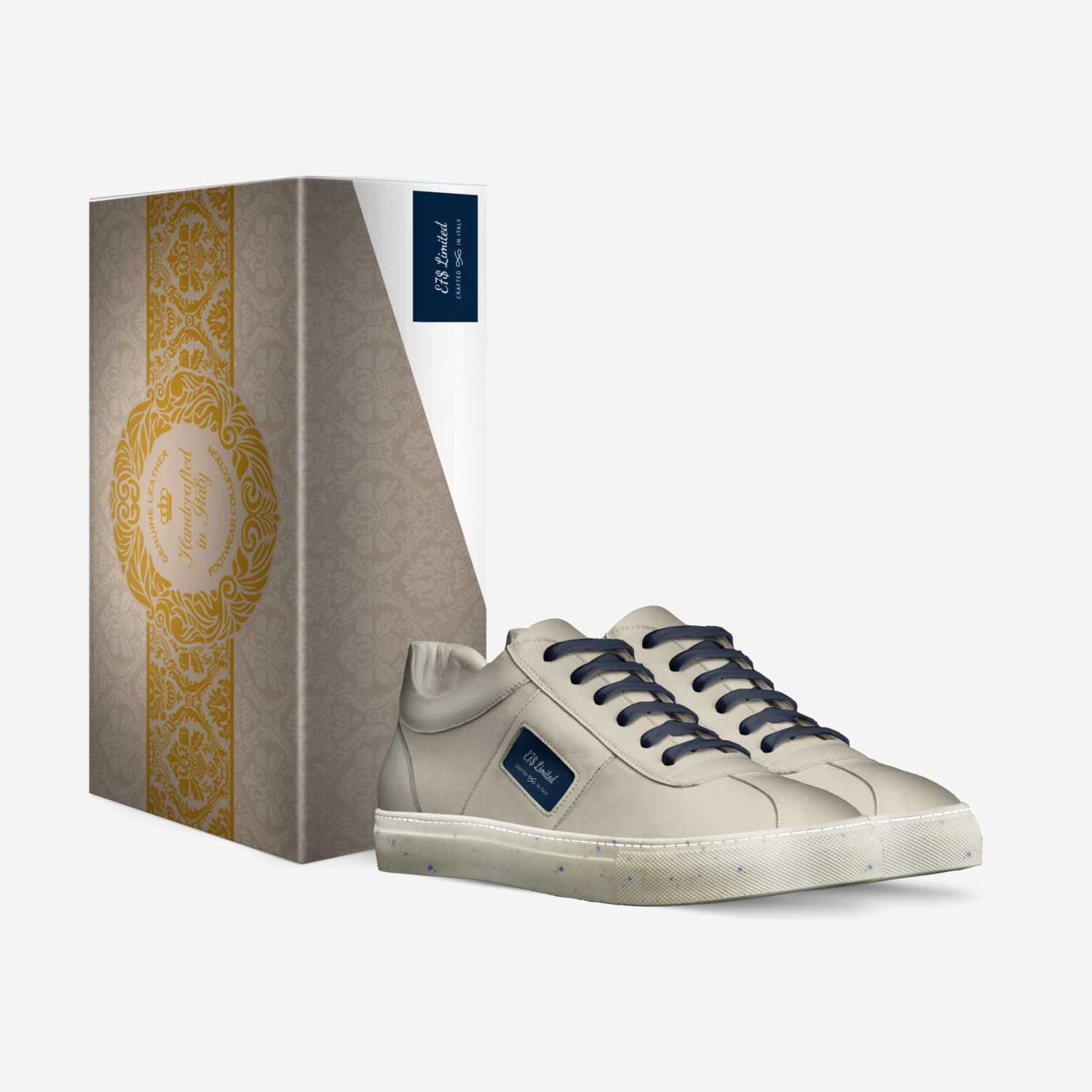 E7$ Limited custom made in Italy shoes by Lateef Williams | Box view