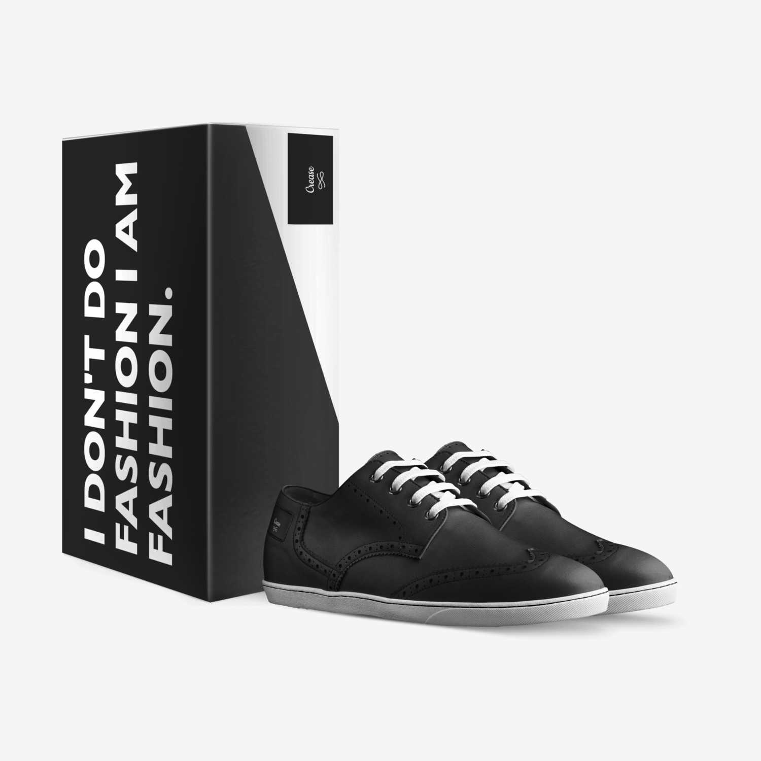 Crease custom made in Italy shoes by Quentin Adams | Box view