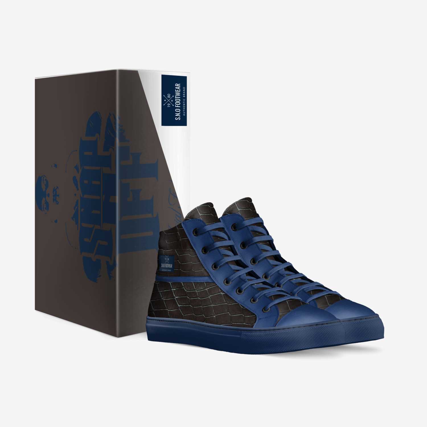 S.N.O FOOTWEAR  custom made in Italy shoes by Zeanetta Bradley | Box view